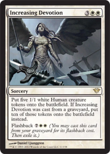 Increasing Devotion ~ Moderately Played Dark Ascension MTG Magic UltimateMTG Whi - Image 1 of 1