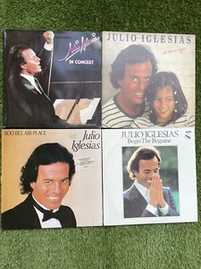 Bulk Lot of 4x Julio Iglesias Records LP Vinyl Record Collection - Picture 1 of 1