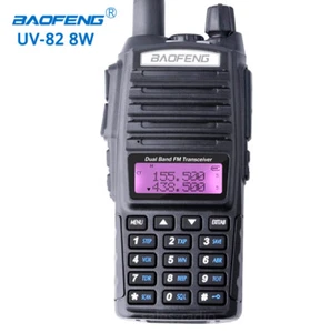 BaoFeng UV-82 Real 8W Walkie Talkie Dual Band VHF/UHF Two-way Radios Transceiver - Picture 1 of 11