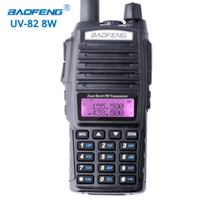 BaoFeng UV-82 Real 8W Walkie Talkie Dual Band VHF/UHF Two-way Radios Transceiver - Image 1 of 4