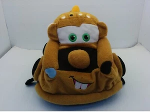 DISNEY PIXAR TOW MATER RADIATOR SPRINGS PLUSH TOY WITH ZIPPER POUCH AND BLANKET - Picture 1 of 10
