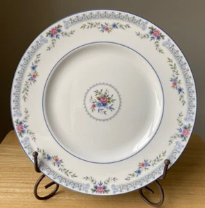 4 WEDGWOOD ROSEDALE 10.75" Dinner Plates - England - VGUC - Picture 1 of 3