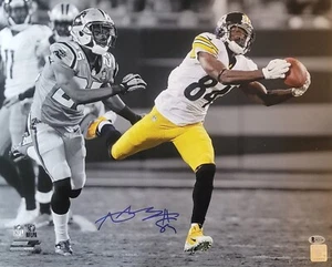 Autographed ANTONIO BROWN 16x20 Pittsburgh Steelers Photo with Beckett COA - Picture 1 of 1