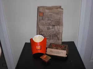 McDonalds WcDonalds 10 Stück Nugget Box Medium Pommesbeutel ungeöffnet Saucen Set - Bild 1 von 21