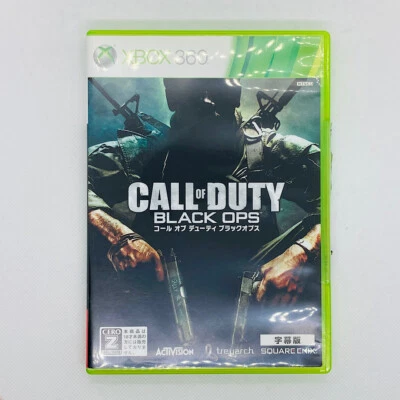 Call of Duty Black Ops Subtitled Version 2010 Microsoft Xbox 360 Japanese ver - Image 1 of 4