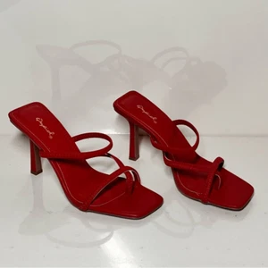 Qupid FELINE Strappy Heeled Sandals Size: 7 - Bild 1 von 8