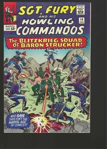 Sgt. Fury And His Howling Commandos #14 Jan 1965 VF-NM - Picture 1 of 2