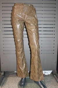 Pantalones Broadway Deboa Serpiente Mujer Nuevos Jeans Vintage De Los 90 - Picture 1 of 4