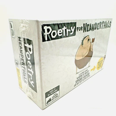 POETRY FOR NEANDERTHALS Word Game Original Edition -Exploding Kittens Sealed NEW - Image 1 of 4