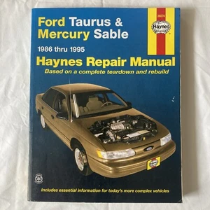 Mercury Sable  Ford Taurus Repair Manual 1986-1995 Haynes 36074  - Bild 1 von 6