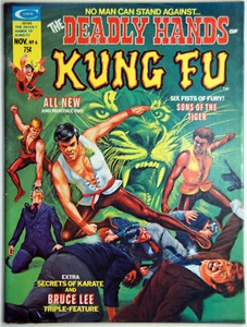 The Deadly Hands of Kung-Fu Nov 1974 Edición #6 protagonizada por Bruce Lee. Triple característica - Imagen 1 de 11