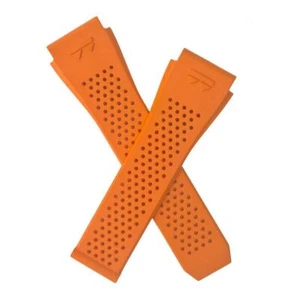 Orange FKM rubber strap to fit TAG Heuer Connected E3 & E4 Smartwatch - Picture 1 of 4