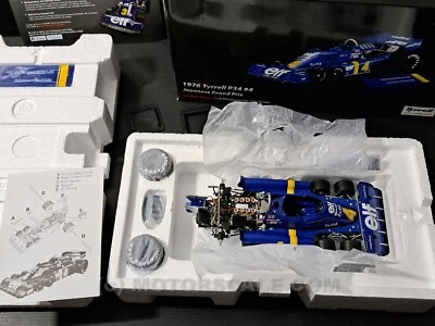 1/18 Tyrrell P34 1976 #4 Depailler GP Japan TrueScale TSM111812 NEW - Immagine 1 di 4