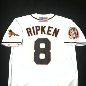 Cal Ripken Jersey Baltimore Orioles 2001 Retro Throwback Stitched NEW SALE!🎁 - Picture 1 of 4