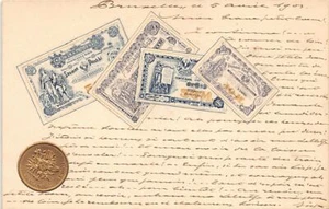 Finland - Banknotes of the Bank of Finland, circa 1903 - Publ. unknown - Picture 1 of 2