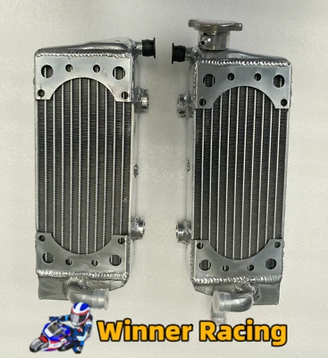 Fit Husqvarna TC125/TC250/TE125/TE250/TE300 2011-2016 aluminum radiator BRACED - Image 1 of 4