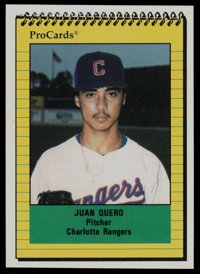 1991 ProCards Juan Quero Charlotte Rangers - Image 1 of 2