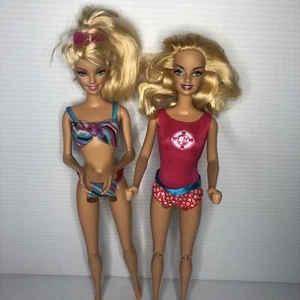 Barbie Doll Lot Volly Ball Action - Picture 1 of 14