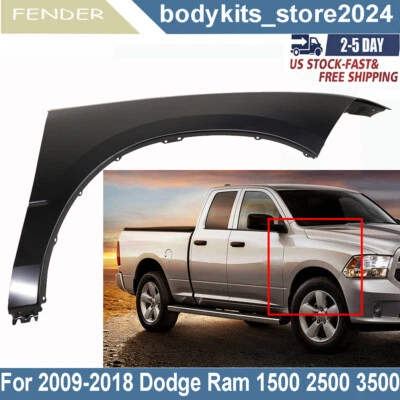 OEM Fender For 2011-2018 Dodge RAM 1500 2500 3500 Front Right Passenger Side — 第 1/4 张图片