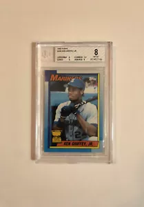 1990 Topps Ken Griffey Jr. #336 BGS 8 nm-mt HOF - Picture 1 of 2