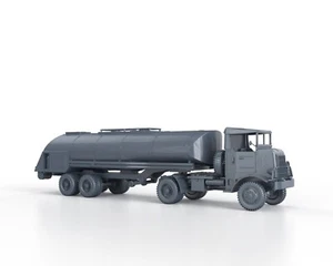 WWII USA - AUTOCAR U-7144-T + F-1A FUEL SERVICING - 3D printed scale model - Imagen 1 de 4