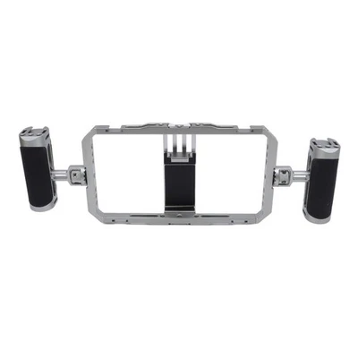 Smartphone Video Rig Kit Anti Shake Silicone Handles Handheld Phone Cage H ↑ - Image 1 of 4