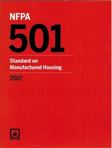 NFPA 501: 2017 ed Standard on Manufactured Housing Paperback - Picture 1 of 1
