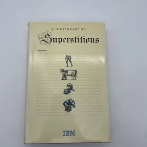 A Dictionary Of Superstitions Edited By Iona Opie & Moira Tatem HB/DJ 1990 - Picture 1 of 18