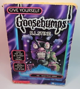 Give Yourself Goosebumps #35 Hocus-Pocus Horror R. L. Stine 1st Edition 1999 - Picture 1 of 6