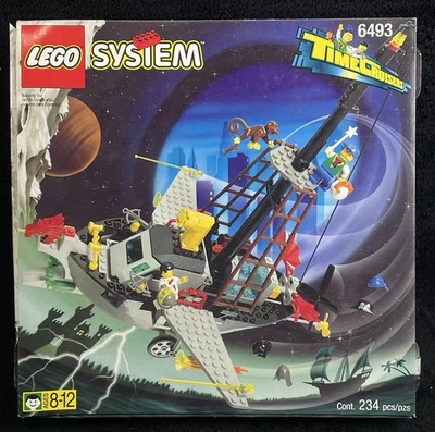 #6493 Flying Time Vessel Time Cruisers 1996 Lego EMPTY BOX ONLY Vintage Set - Image 1 of 4