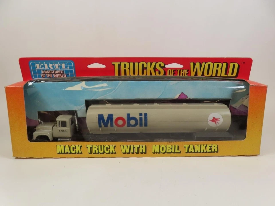 ERTL #1443 Mack Truck with Mobil Tanker, 99% MIB! - Image 1 of 1