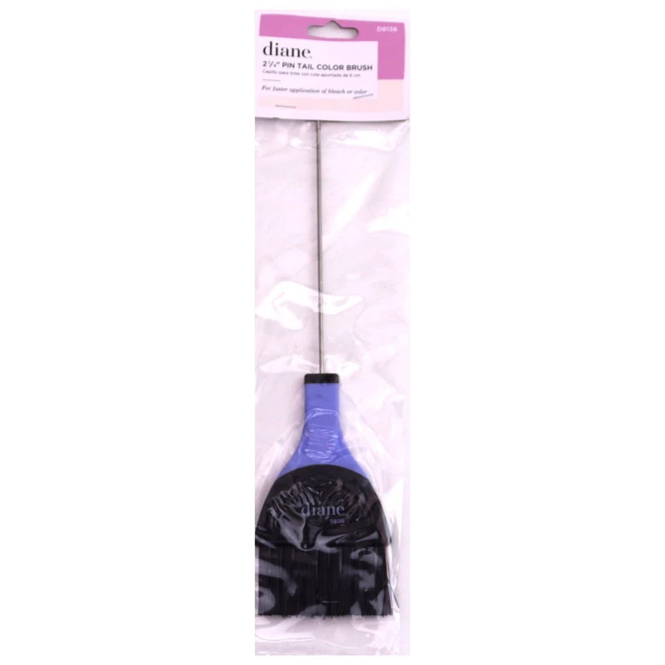 Diane 2.25" Pin Tail Hair Color Brush – Precision Dye & Parting Tool - Image 1 of 1