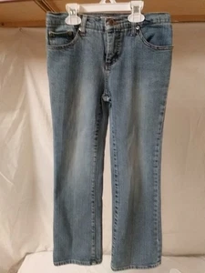 Faded Glory Bootcut Stretch Blue Jeans Girls Size 7 - Picture 1 of 7