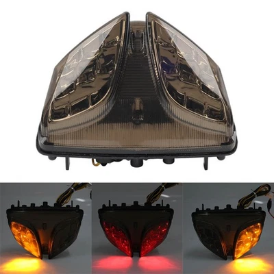 Luz trasera LED señales de giro lámpara integrada para Suzuki GSXR 600 750 2008-2012 09 Foto 1 de 4