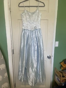 Jessica McClintock Ice Blue Formal Dress 5/6 - Picture 1 of 6