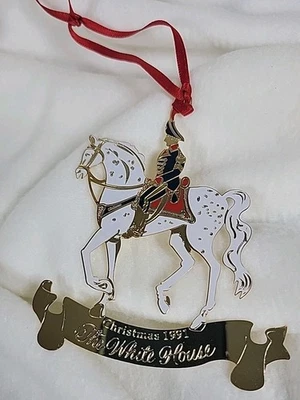 Рождественское украшение Белый дом 1991 Уильям Генри Харрисон сертификат без коробки - Изображение 1 из 4