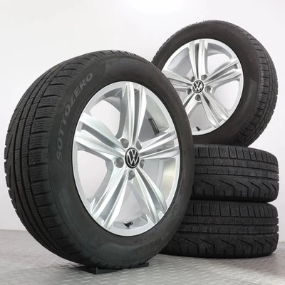 Winterräder 18Zoll VW Tiguan II & Allspace Original Alu-Felgen Sebring 235/55R18 - Bild 1 von 4