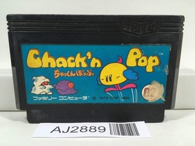 AJ2889 Chack'n Pop Nintendo Famicom NES Japan