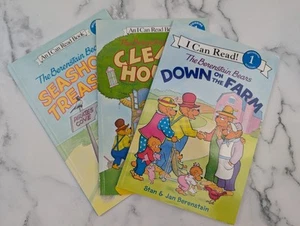 Lot Of 3 The Berenstain Bears Books: (I Can Read Level 1) Paperback - Picture 1 of 3