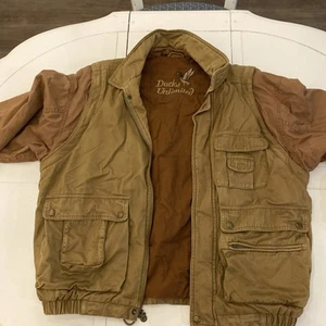 Chaqueta marrón de lona vintage Ducks Unlimited para hombre grande - Imagen 1 de 9