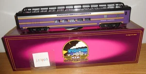 MTH 20-6771 ATLANTIC COAST LINE ESCALA ACL O VISTA COMPLETA DOMO VAGÓN TREN DE PASAJEROS - Imagen 1 de 6