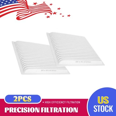 Filtro de aire de cabina de carbono 2 piezas para Lexus IS300 2001-2005 RX300 Toyota Highlander Foto 1 de 4