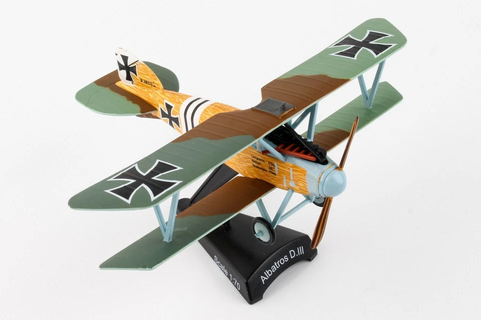 Daron Worldwide Trading PS5405-1 1:70 Albatros DIII Fighter Diecast Aircraft - Image 1 of 1