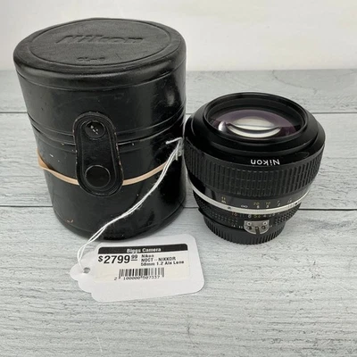 Lente Nikon Noct-Nikkor 58 mm f1,2 AIS en estuche usada buena Foto 1 de 4