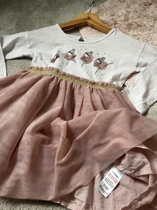 Fairy Blush Pink Girls Dress 2-3 Years Party Dress From Matalan - Picture 1 of 4