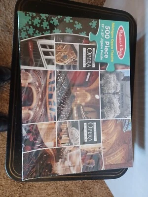 Nuevo rompecabezas Melissa & Doug Michigan Detroit Opera House Theatre Foto 1 de 3