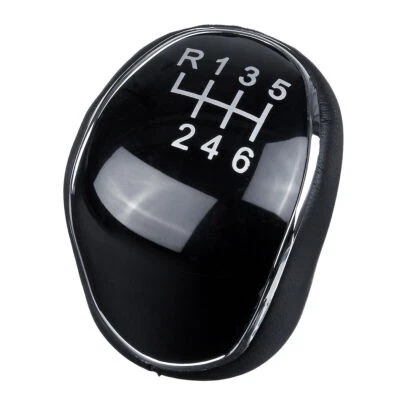 POUR FORD FOCUS 2 3 MONDEO 4 5 C S MAX 6 VITESSES CUIR POMMEAU LEVIER DE VITESSE - Photo 1/4