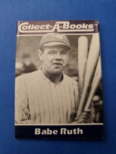1990 Collect-A-Books Baseball - Babe Ruth - Yankees