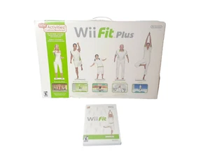 Wii Fit Balance Board Nintendo Exercise Fitness With Wii Fit And Wii Fit Plus - Picture 1 of 9
