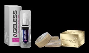 Live Good Skin Care Pack 1 Ageless Skin Serum 1 Instant Youth - Picture 1 of 7